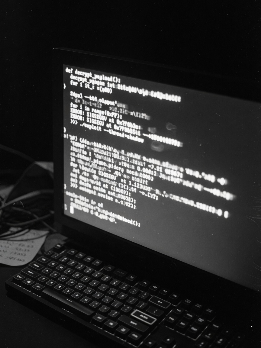Monochrome coding workspace